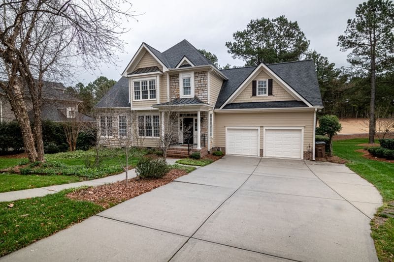 Home exterior protected by homeowners insurance